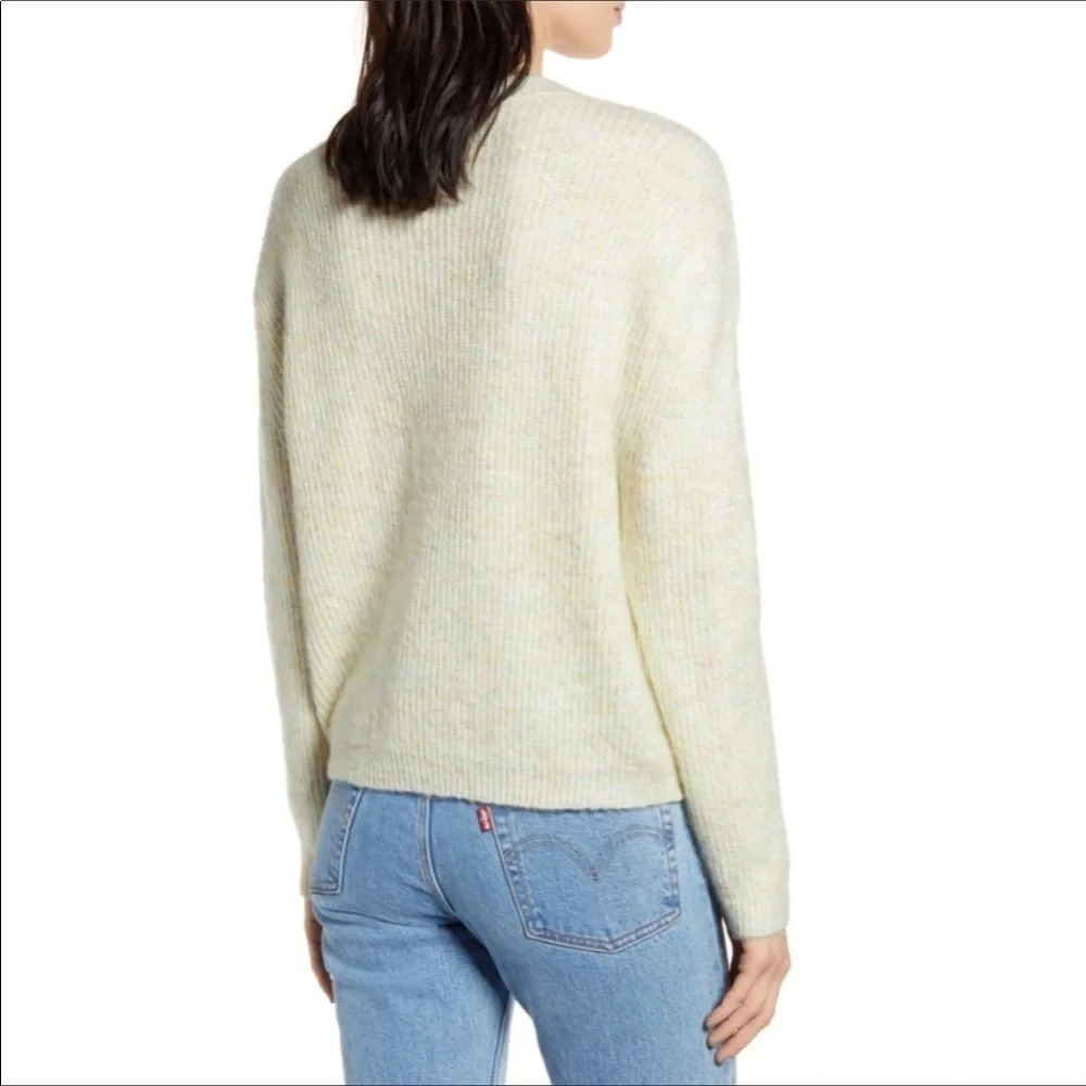 BP Nordstrom Marl Knit Pullover Sweater Pastel XS - Picture 3 of 10